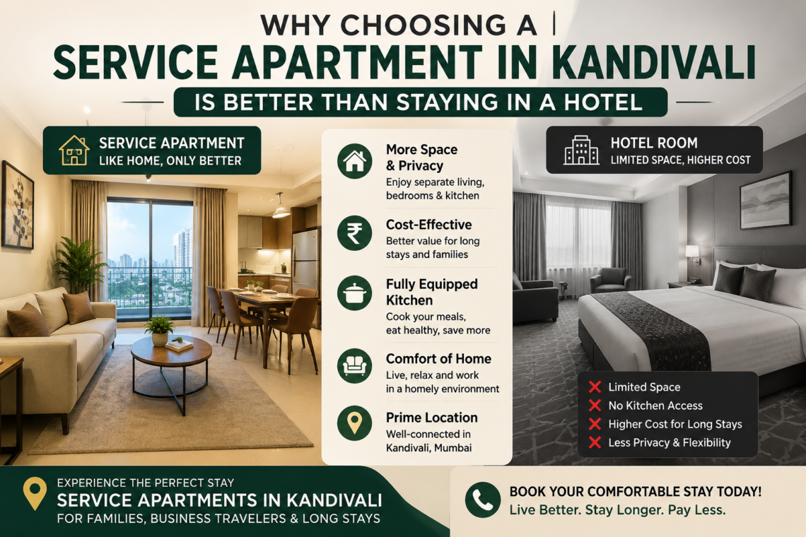 service apartment in kandivali